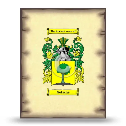 Gotsche Coat of Arms Print