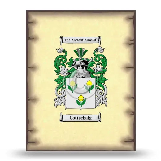 Gottschalg Coat of Arms Print