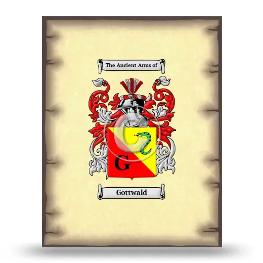Gottwald Coat of Arms Print