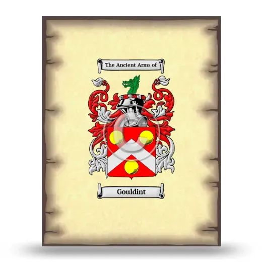 Gouldint Coat of Arms Print