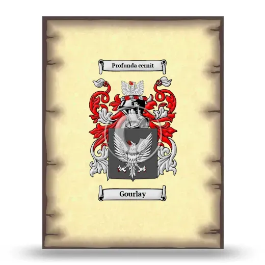 Gourlay Coat of Arms Print