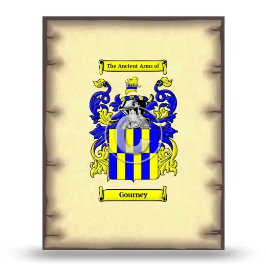 Gourney Coat of Arms Print