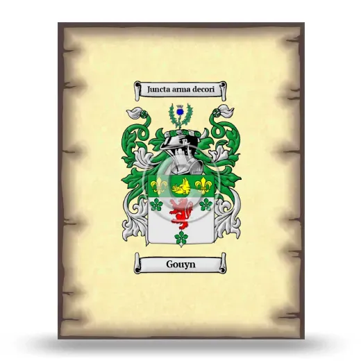 Gouyn Coat of Arms Print