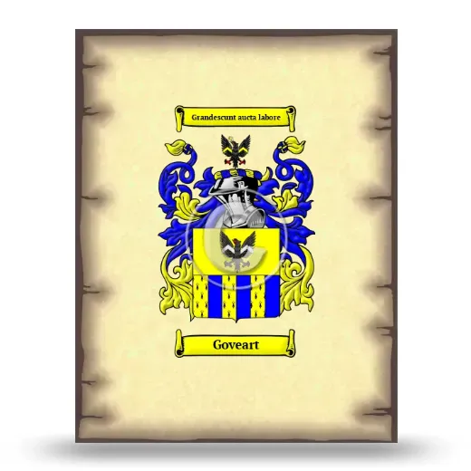 Goveart Coat of Arms Print