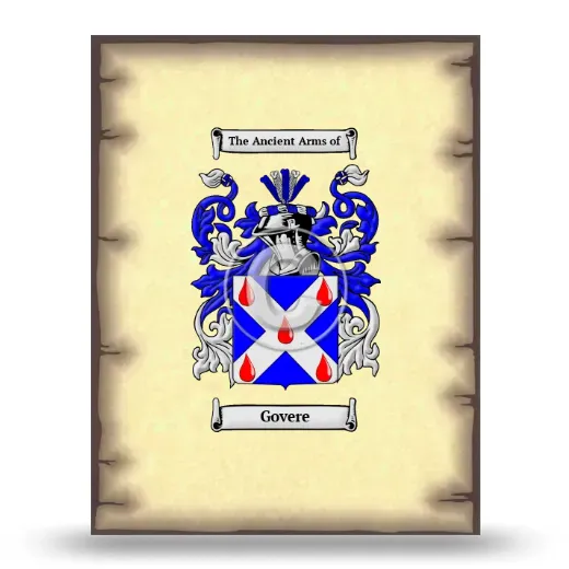 Govere Coat of Arms Print