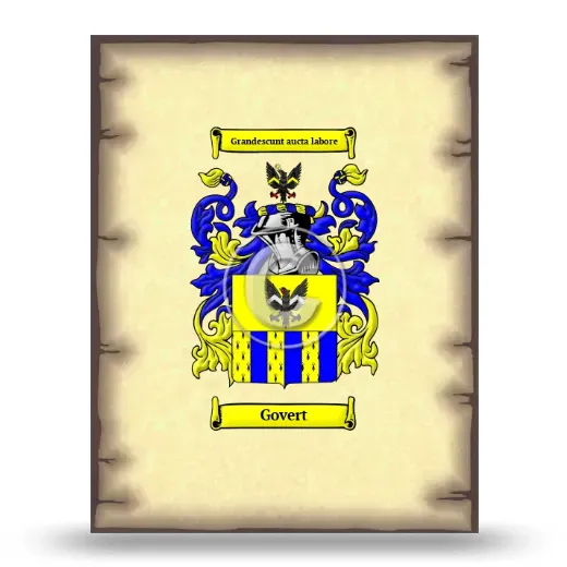 Govert Coat of Arms Print