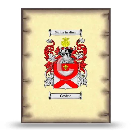 Govine Coat of Arms Print