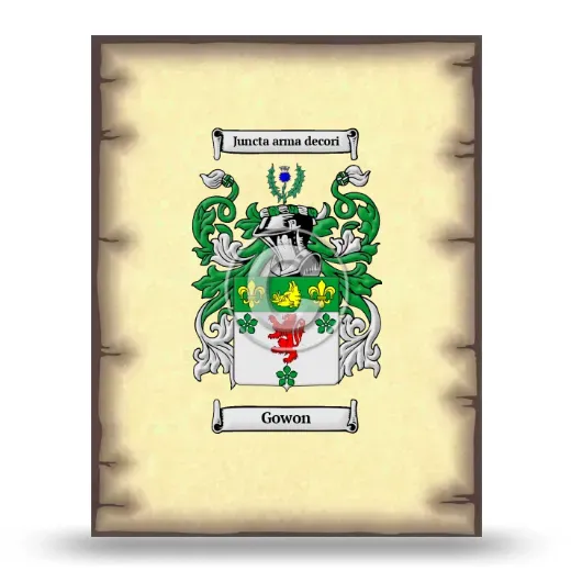 Gowon Coat of Arms Print