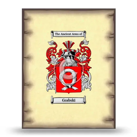 Grabski Coat of Arms Print