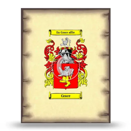 Grace Coat of Arms Print