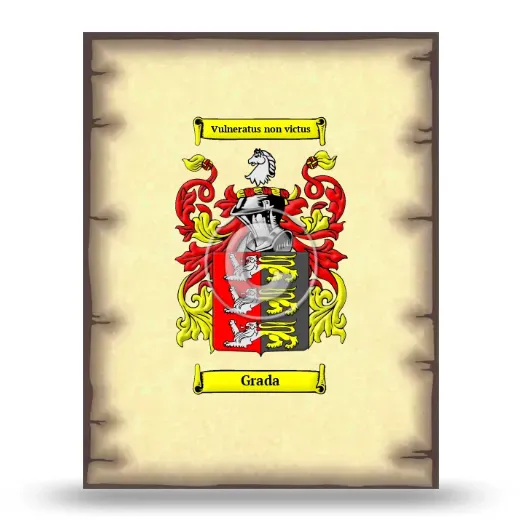 Grada Coat of Arms Print