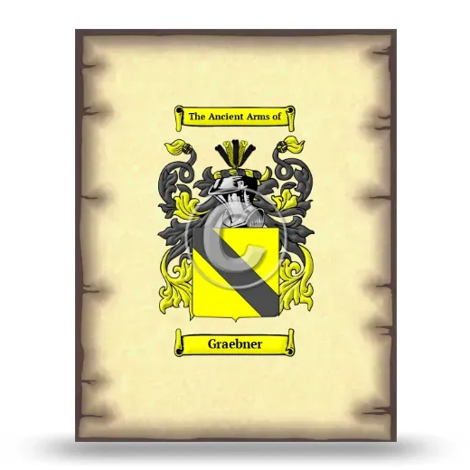 Graebner Coat of Arms Print