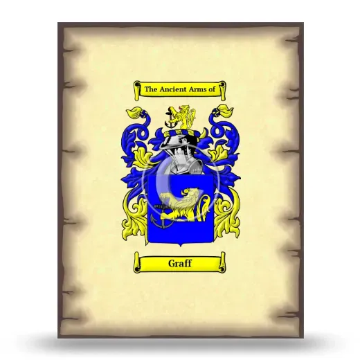 Graff Coat of Arms Print