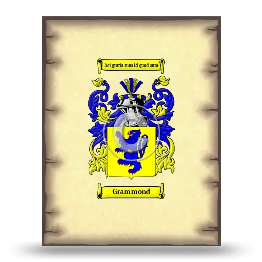 Grammond Coat of Arms Print