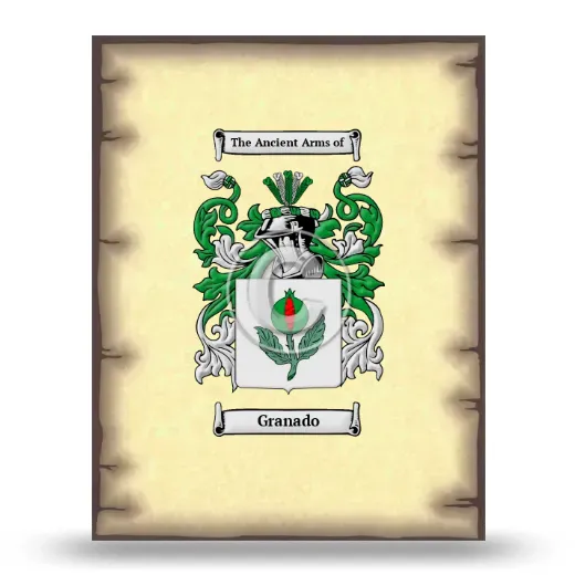 Granado Coat of Arms Print