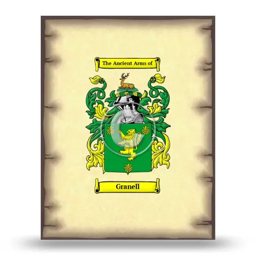 Granell Coat of Arms Print