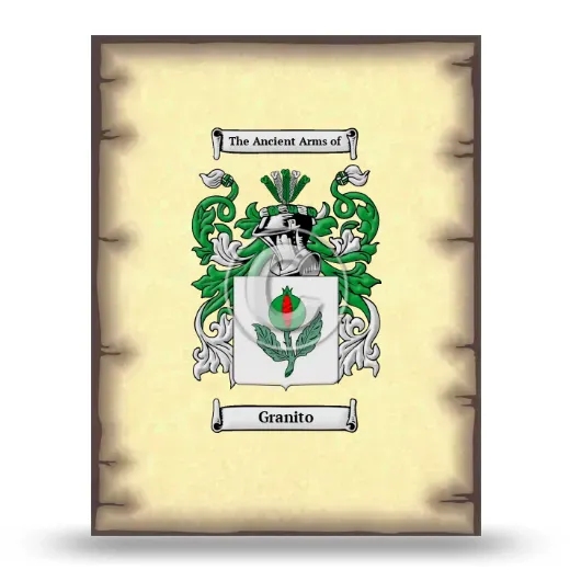 Granito Coat of Arms Print