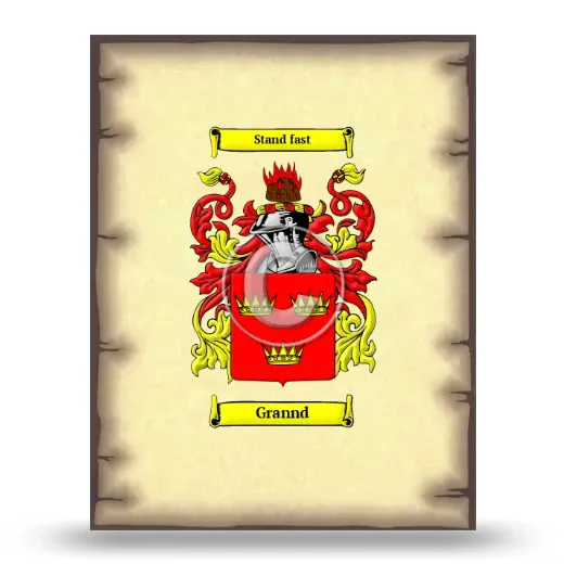 Grannd Coat of Arms Print