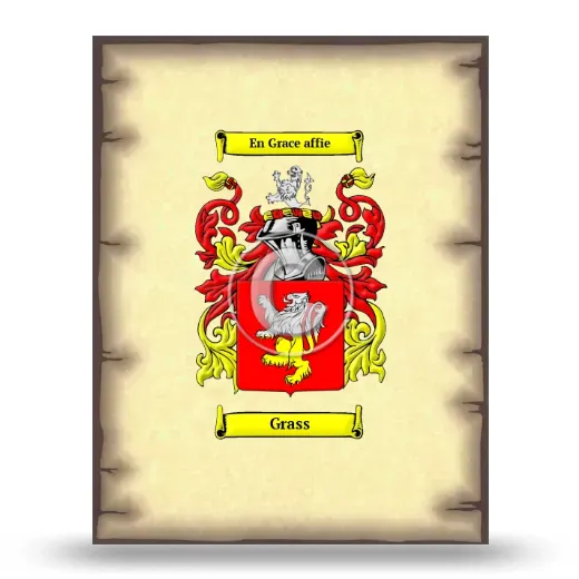 Grass Coat of Arms Print