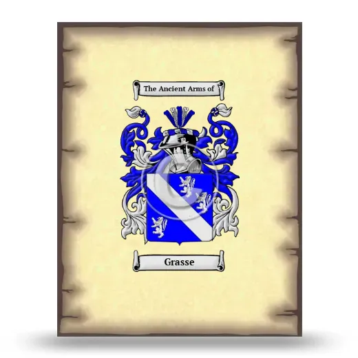 Grasse Coat of Arms Print