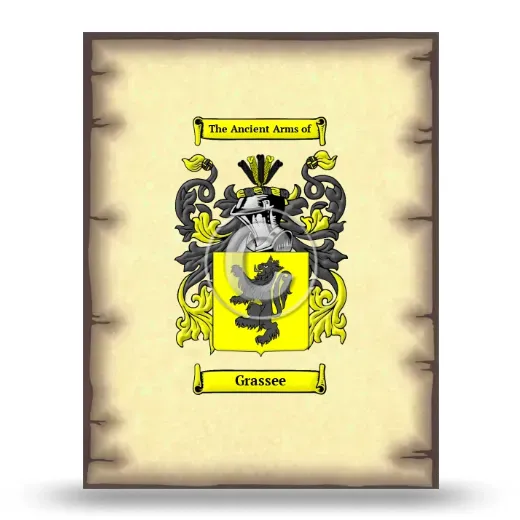 Grassee Coat of Arms Print