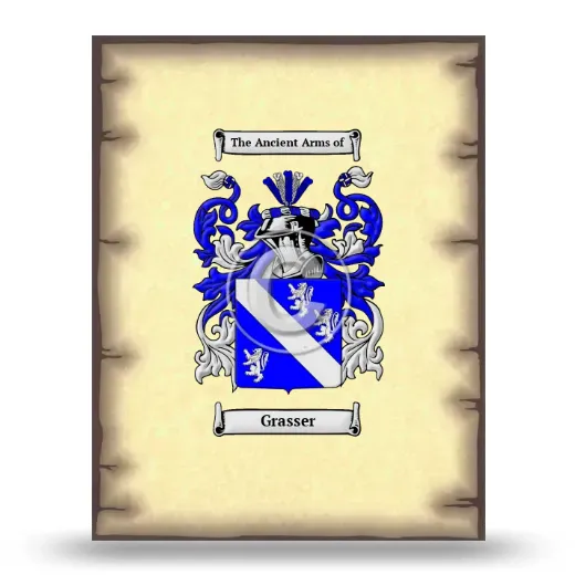 Grasser Coat of Arms Print