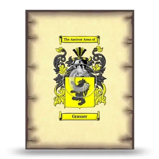 Grasser Coat of Arms Print