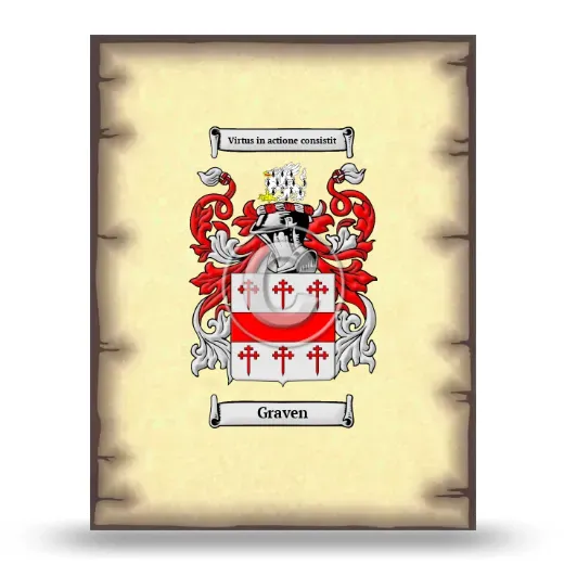 Graven Coat of Arms Print