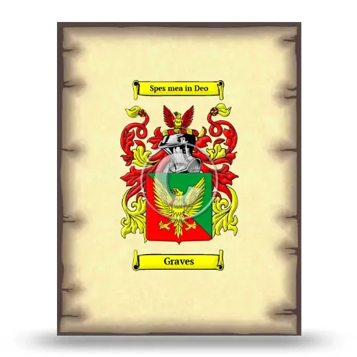 Graves Coat of Arms Print
