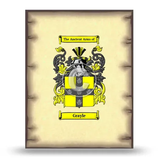 Grayle Coat of Arms Print