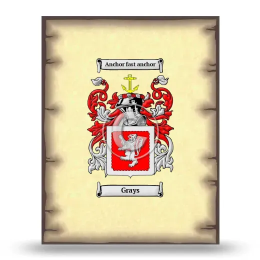 Grays Coat of Arms Print