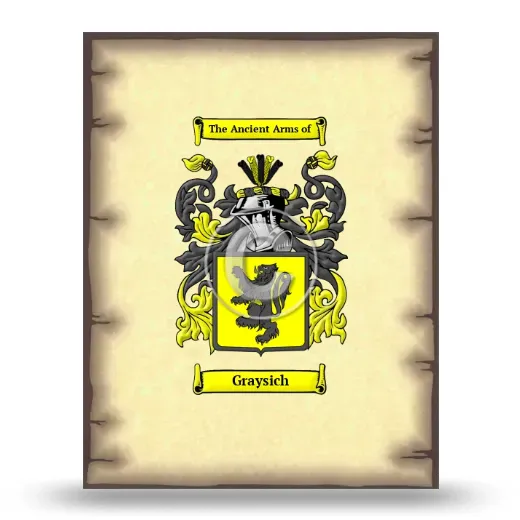 Graysich Coat of Arms Print