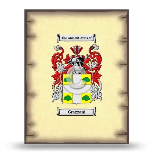 Grazzani Coat of Arms Print
