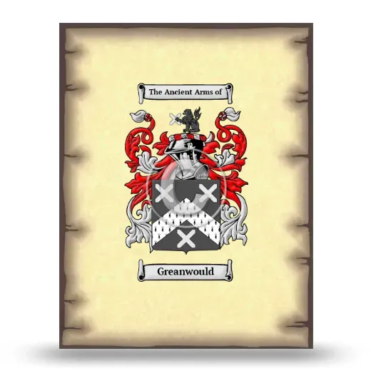 Greanwould Coat of Arms Print