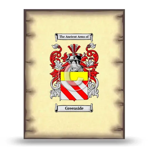 Greenside Coat of Arms Print
