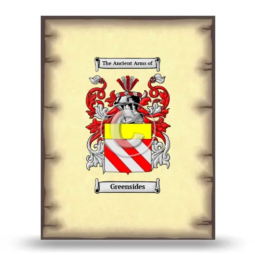 Greensides Coat of Arms Print