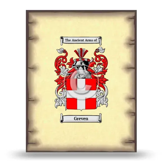 Greven Coat of Arms Print