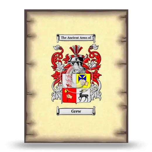 Grew Coat of Arms Print