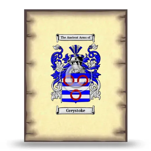 Greystoke Coat of Arms Print