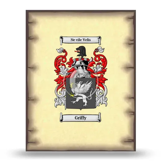 Griffy Coat of Arms Print