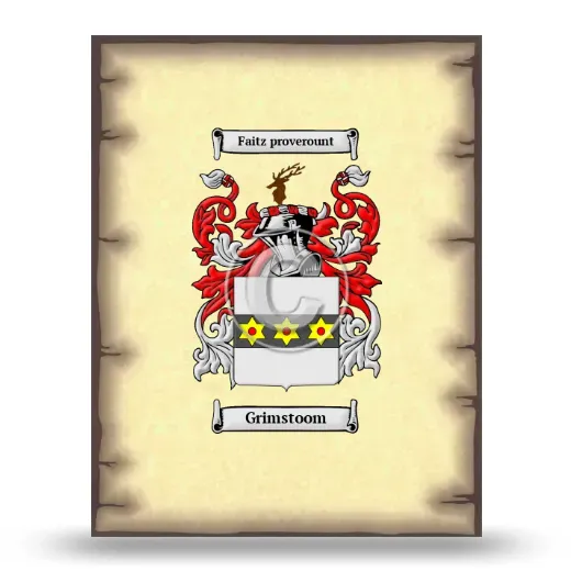 Grimstoom Coat of Arms Print