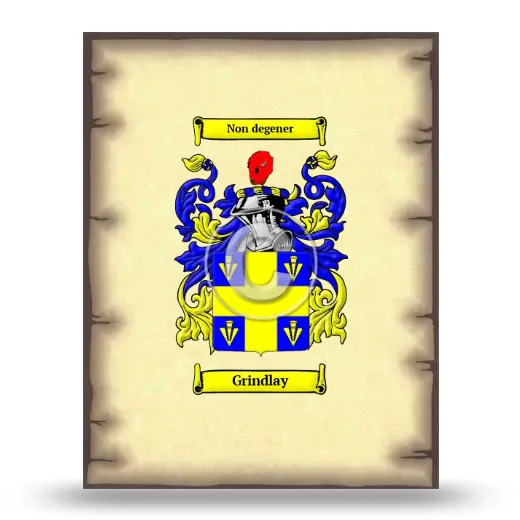 Grindlay Coat of Arms Print