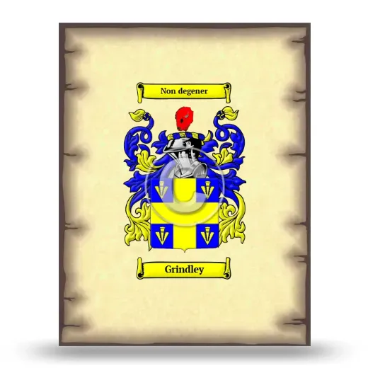 Grindley Coat of Arms Print