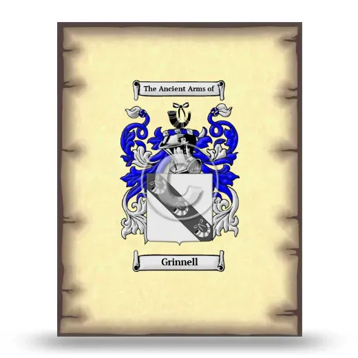 Grinnell Coat of Arms Print