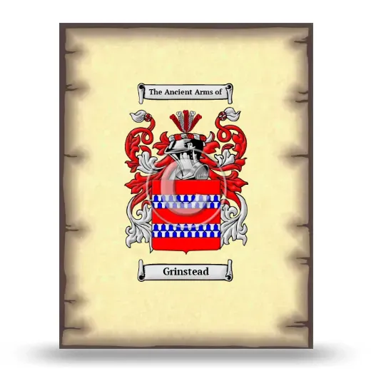 Grinstead Coat of Arms Print