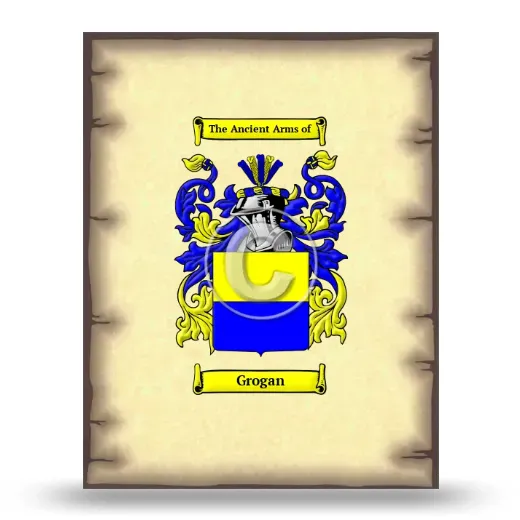 Grogan Coat of Arms Print