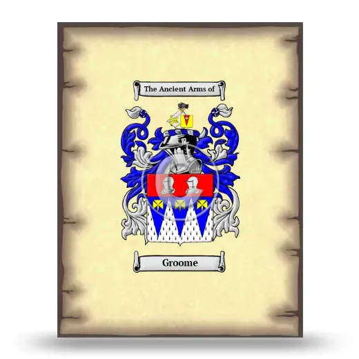 Groome Coat of Arms Print
