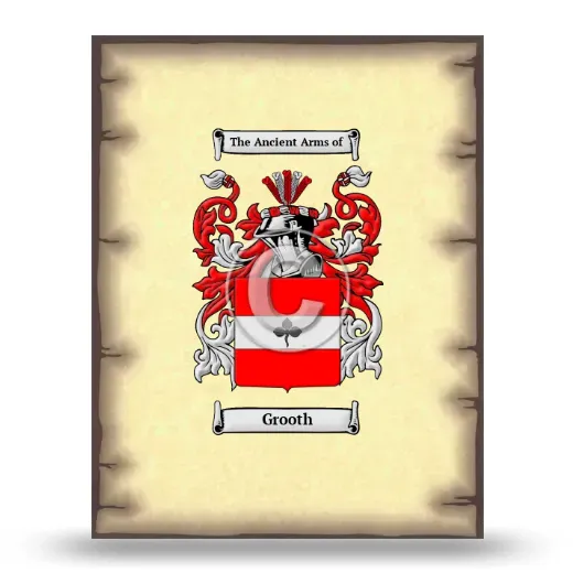 Grooth Coat of Arms Print