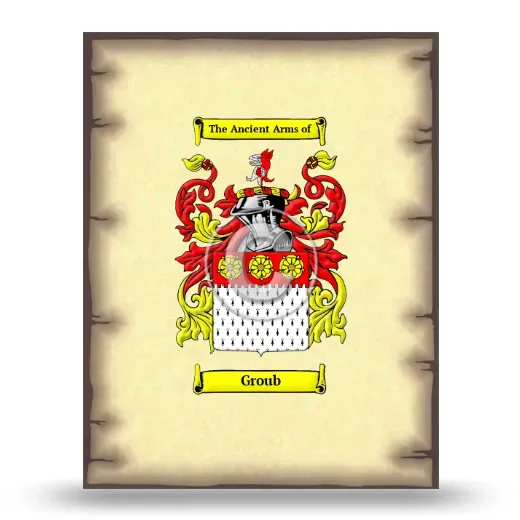 Groub Coat of Arms Print