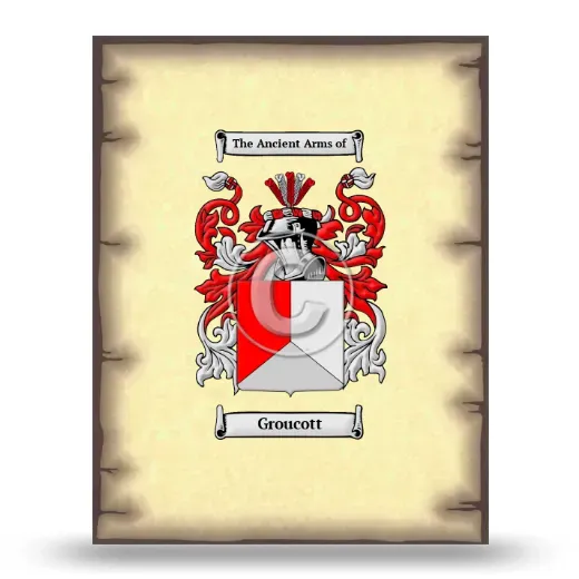 Groucott Coat of Arms Print